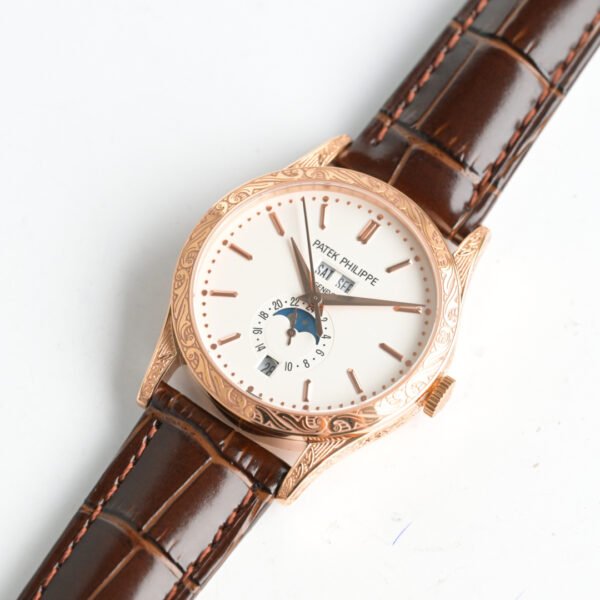best replica luxury Patek Philippe watches Men high quality imitation Annual Calendar 1075159443 - Image 9
