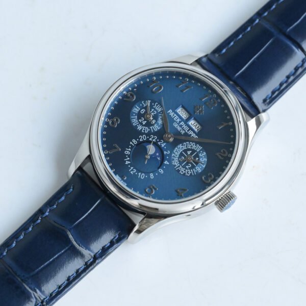 best replica luxury Patek Philippe watches Men's high quality imitation Perpetual Calendar 1075159413 - Image 9