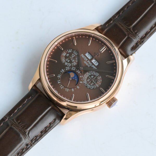 best replica luxury Patek Philippe watches Men's high quality imitation Perpetual Calendar 1075159400 - Image 9