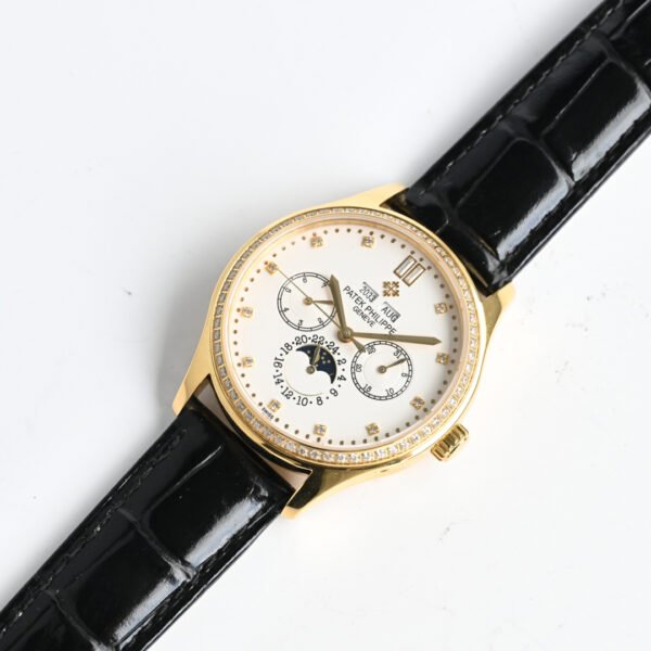 best replica luxury Patek Philippe watches Men's high quality imitation Perpetual Calendar 1075159346 - Image 9