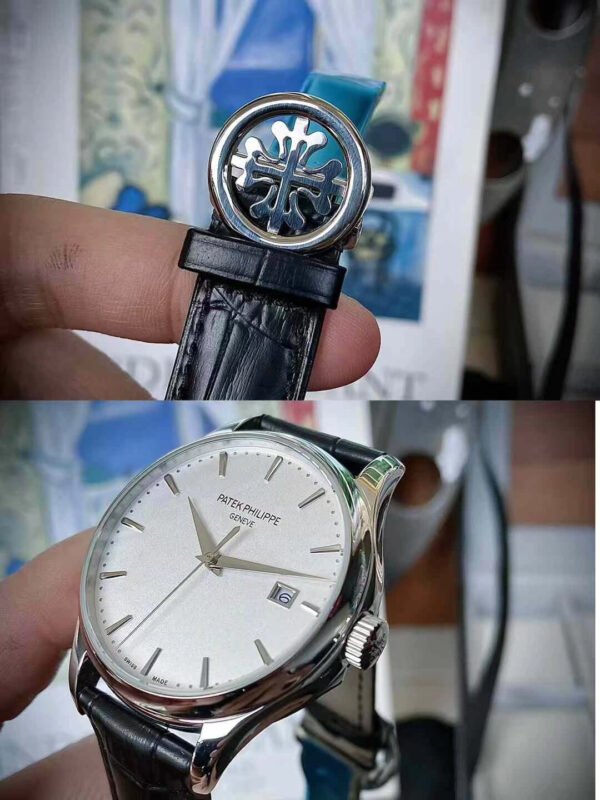 best replica luxury Patek Philippe watches Men's high quality imitation Calatrava 1075453582 - Image 9