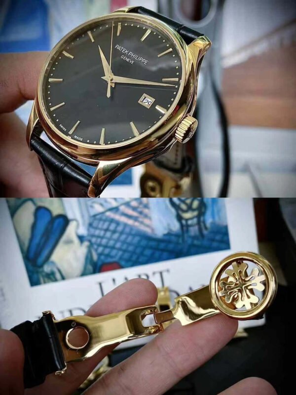 best replica luxury Patek Philippe watches Men's high quality imitation Calatrava 1075453563 - Image 9